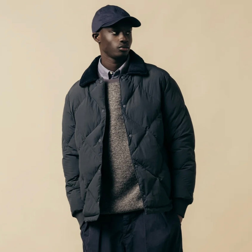 Kestin Dunbar Padded Jacket Charcoal