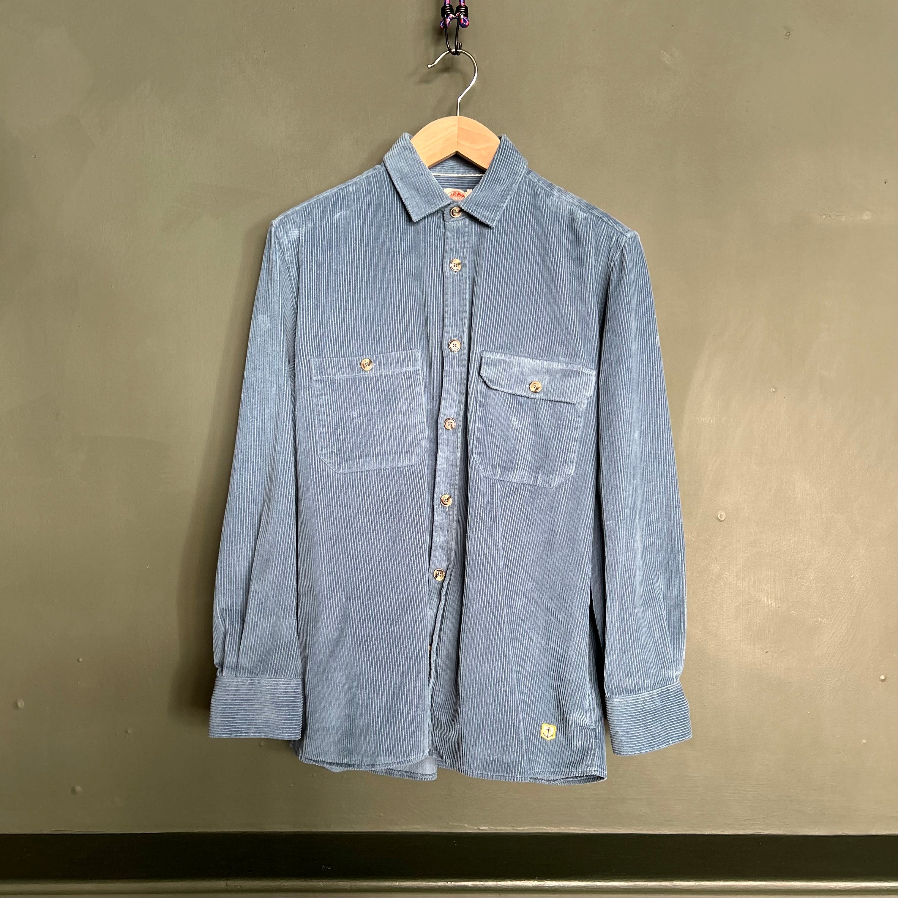 Armor-Lux Corduroy Overshirt Winterblue