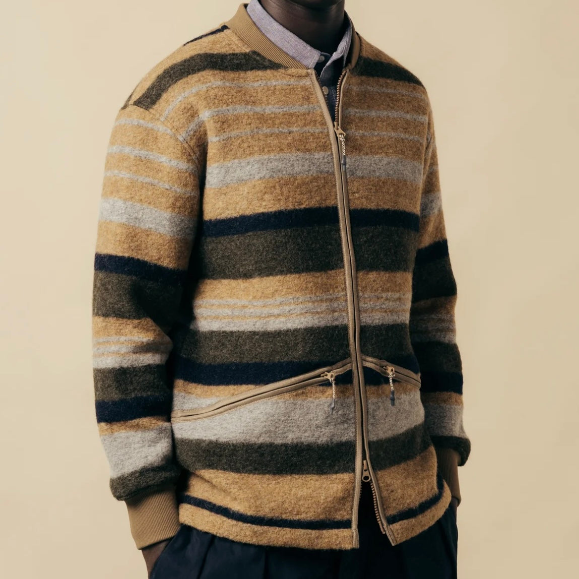 Kestin Dreghorm Fleece Stripe.