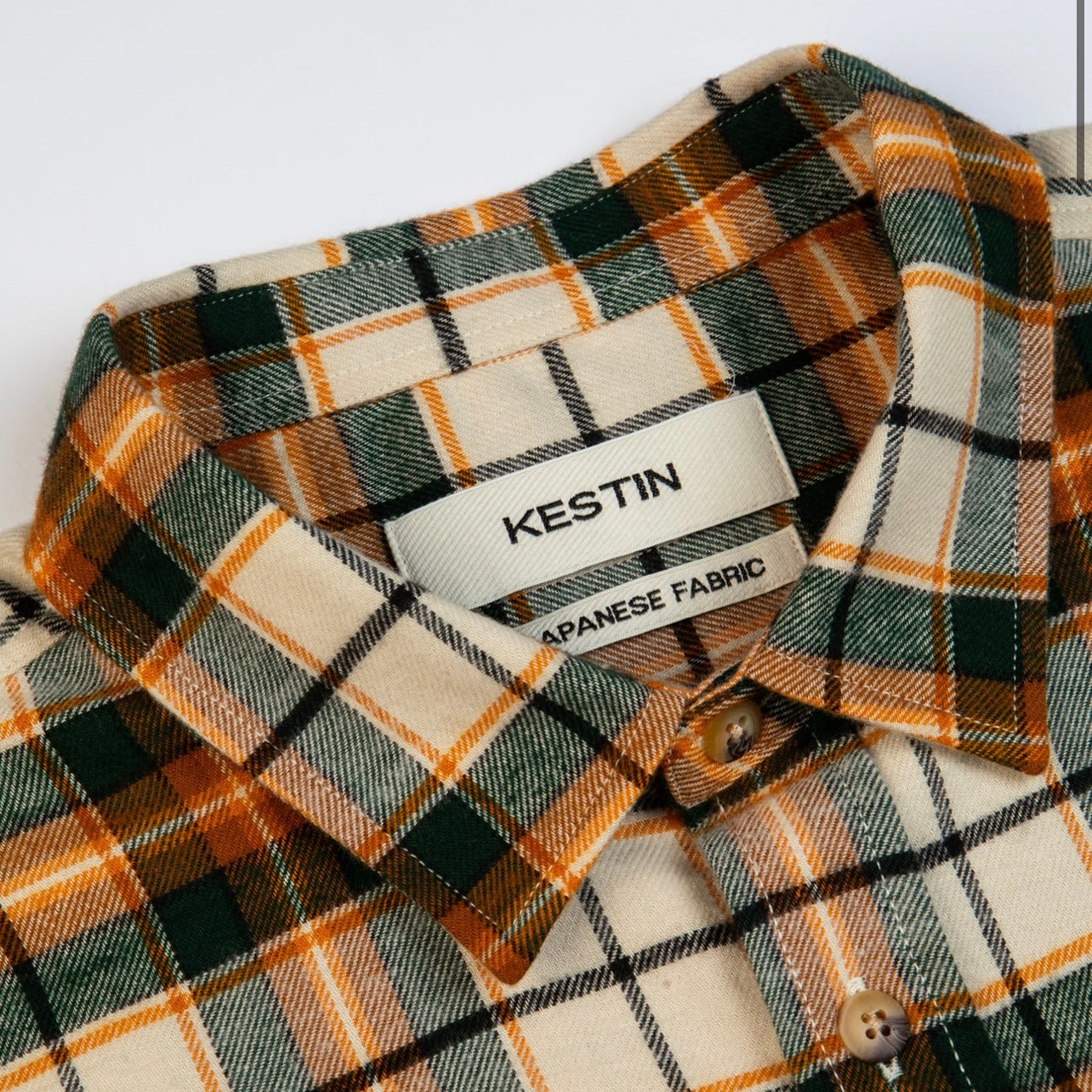 Kestin Dirleton Shirt Ecru